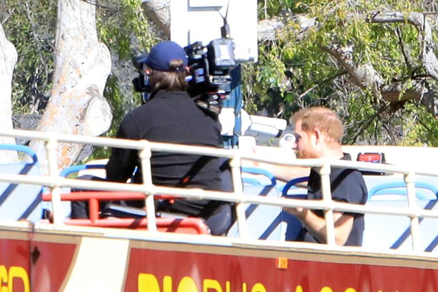 Książę Harry nagrywa wywiad