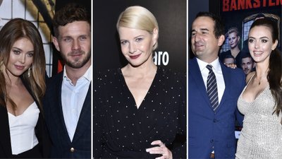 Premiera filmu “Banksterzy”. Skromna Joanna Opozda i Rafał Zawierucha z zaskakującą fryzurą