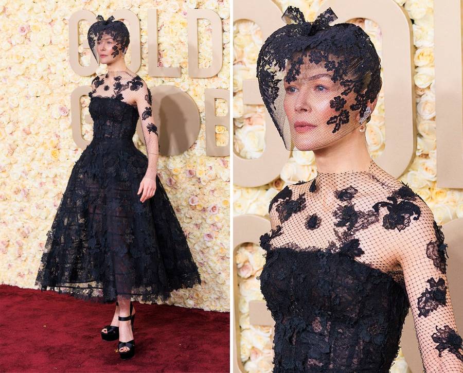 Zeszłoroczne Złote Globy 2024: Jennifer Lopez, Meryl Streep, Margot Robbie, Taylor Swift… (DUŻO ZDJĘĆ)