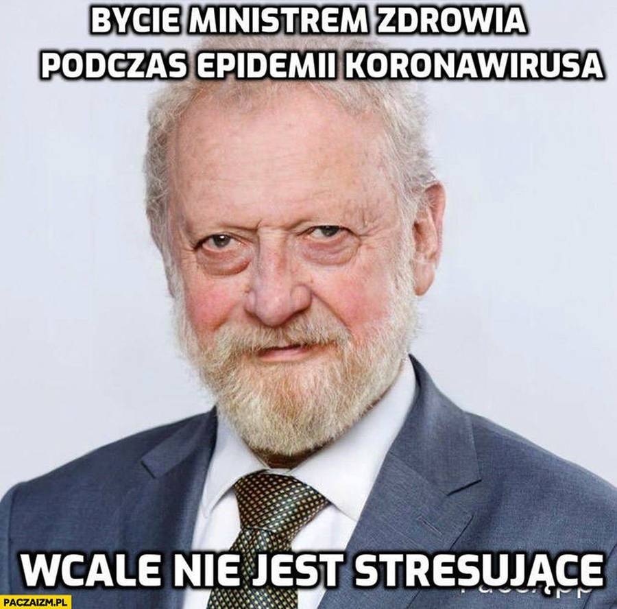 Łukasz Szumowski walczy z koronawirusem