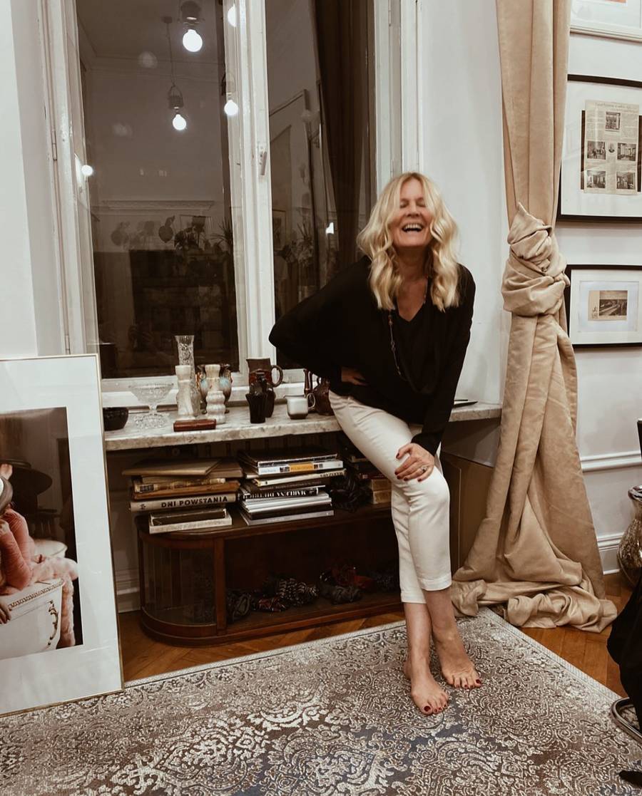 Jak mieszka Grażyna Szapołowska? Czuć elegancję i sztukę, fot. Instagram
