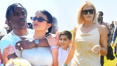 Kim, Khloe, Kylie i reszta klanu Kardashian Jenner na Coachelli