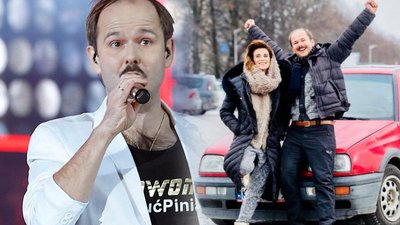 Jakim w końcu autem jeździ Sławomir? Kajra wyjaśnia, skąd fotki z Audi