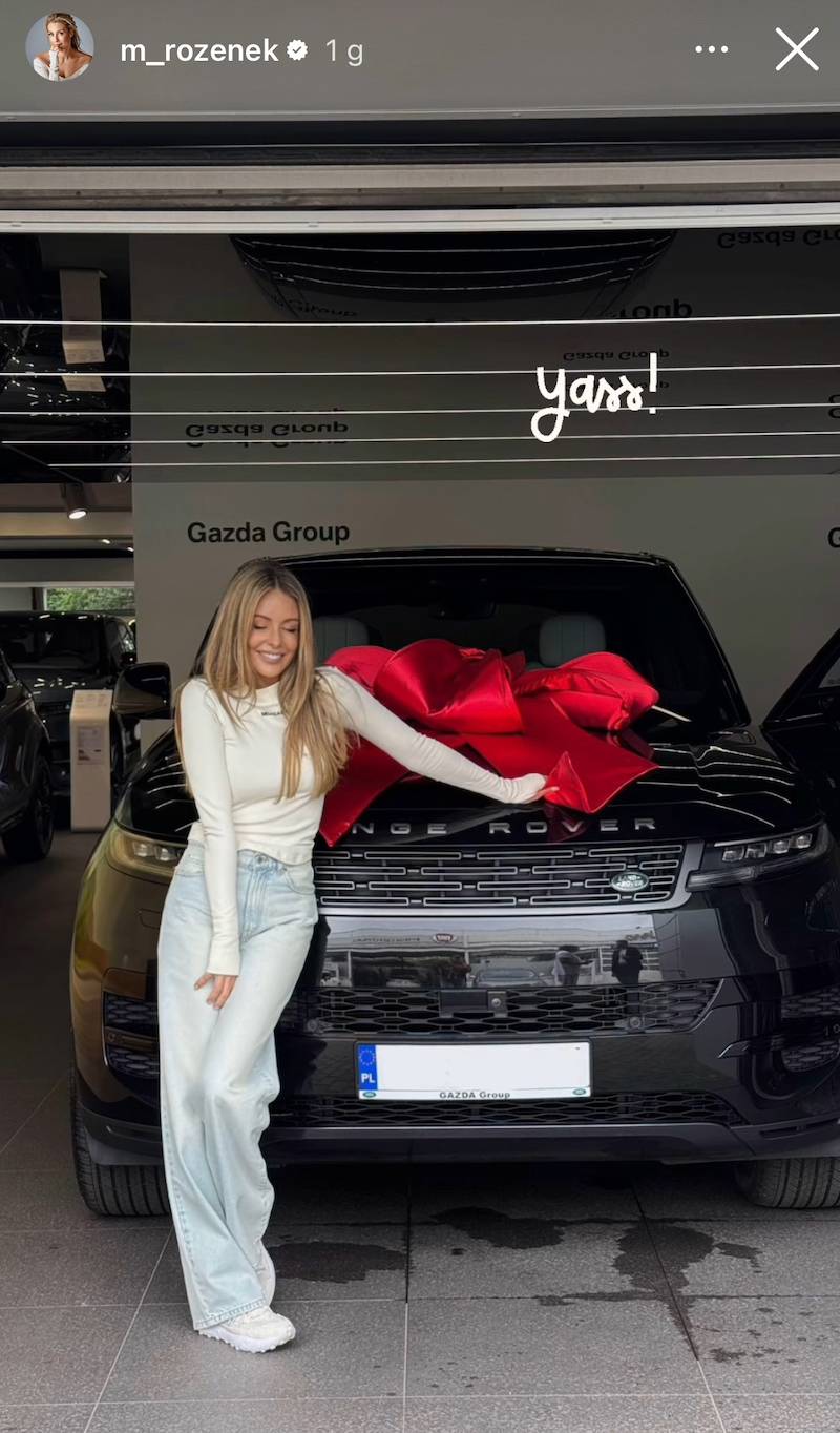 Małgorzata Rozenek kupiła luksusowe auto: “To nie jest post o samochodzie. To jest post o pracy, która miała sens”