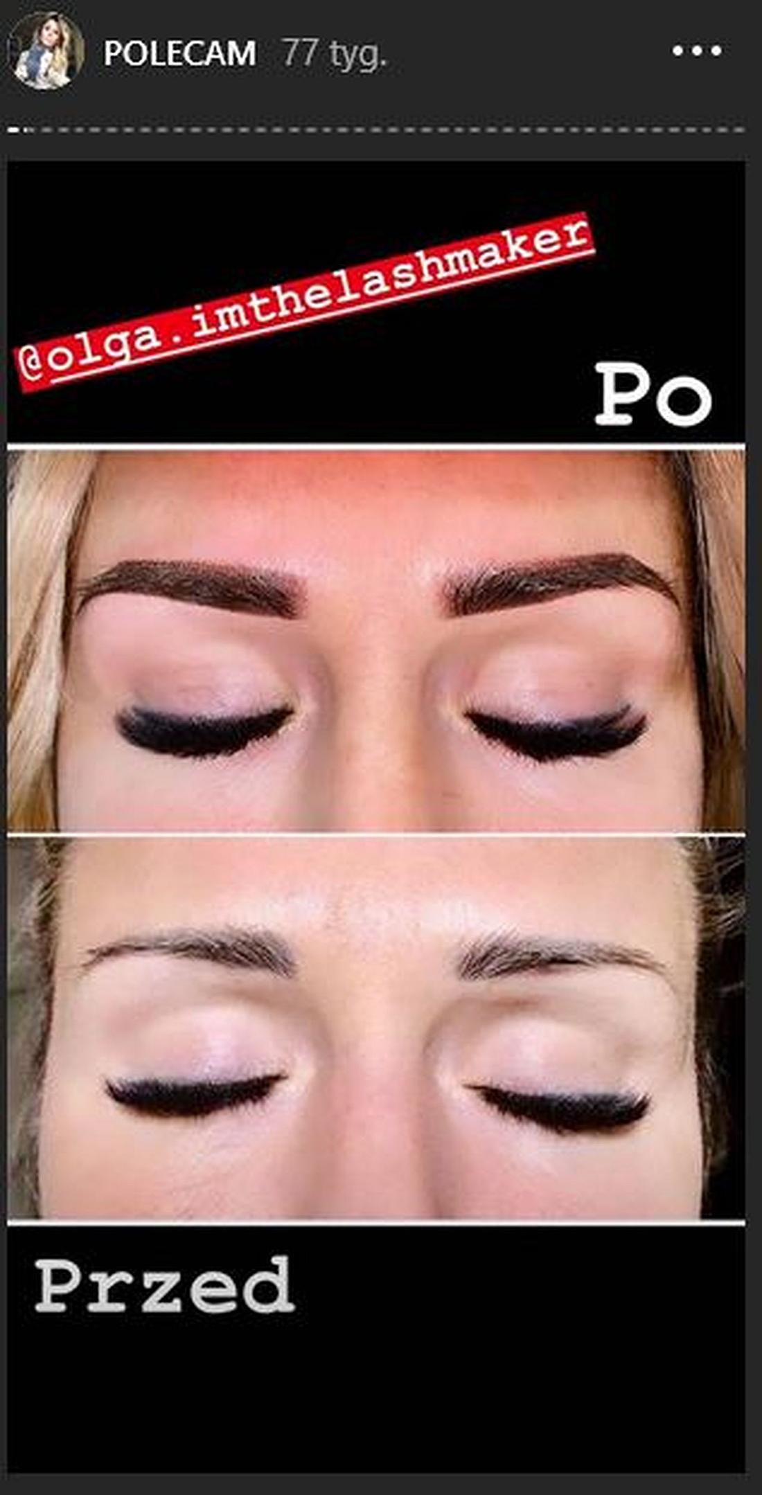 Blanka Lipińska pokazała efekty po makijażu permanentnym brwi