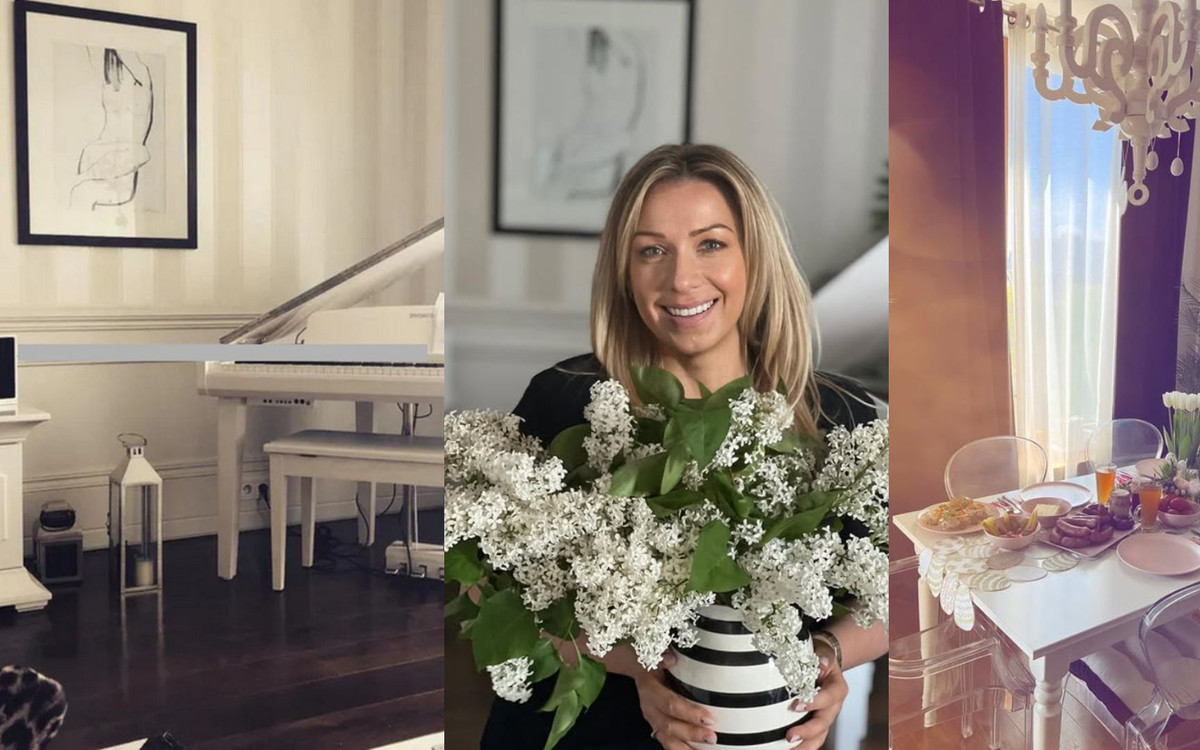 Mieszkanie Kasi Cerekwickiej to 100 metrów luksusu. Tak urządziła wnętrza