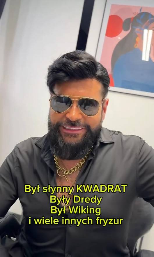 Krzysztof Rutkowski przeszedł metamorfozę, fot. Instagram