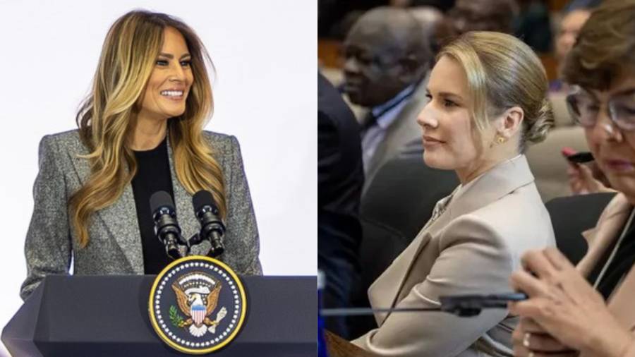 Marta Nawrocka, Melania Trump, fot. Kancelaria Prezydenta RP | Alicja Stefaniuk