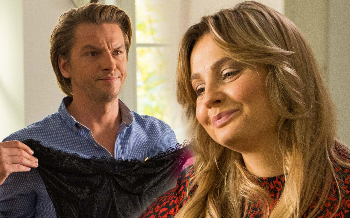 Były mąż pomaga Indze z Przyjaciółek wybrać sukienkę “na dystans” i “do łóżka” (ZDJĘCIA+VIDEO)