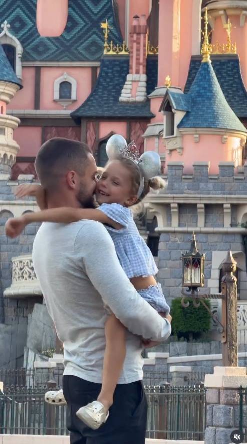 Andziaks i Luka w Disneylandzie, fot. Instagram