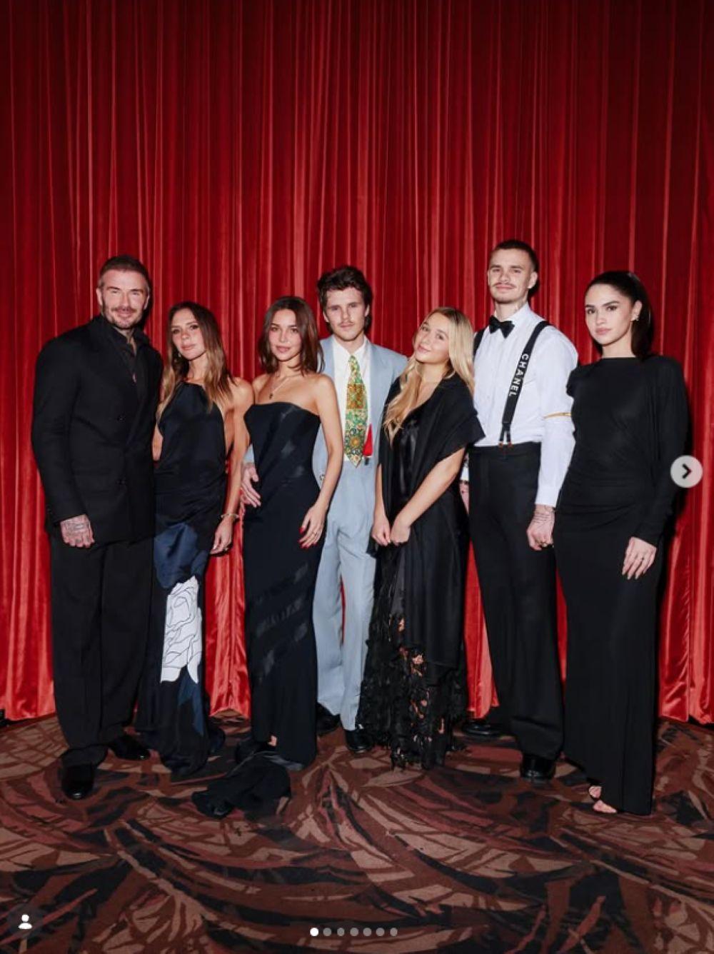 Impreza urodzinowa Beckhamów/Instagram/victoriabeckham