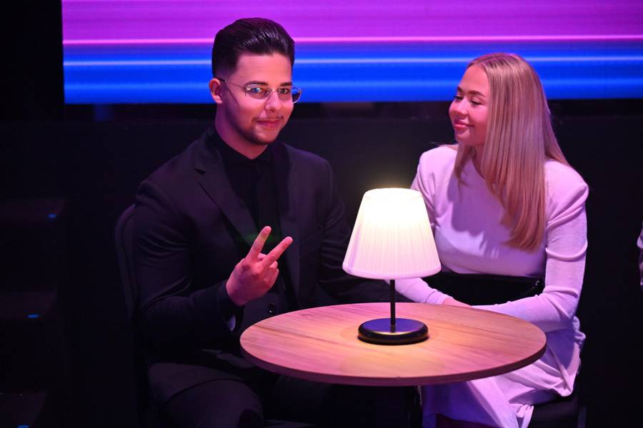 Allan Krupa z nową dziewczyną na widowni "Tańca z Gwiazdami", fot. KAPiF