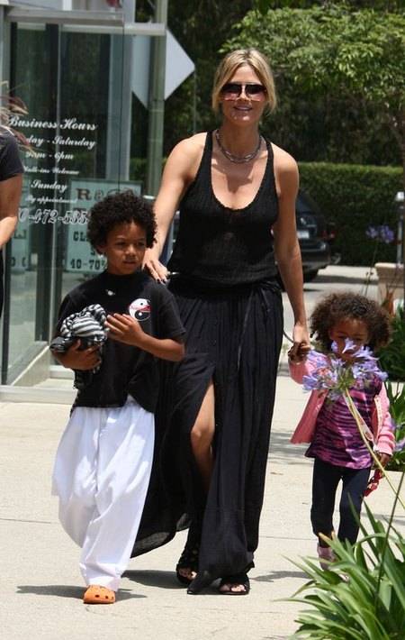 Heidi Klum z dziećmi