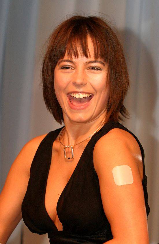 Anna Mucha na starych zdjęciach