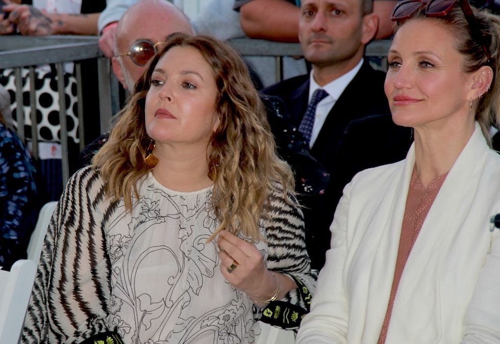 April 30, 2019 - Hollywood, California, U.S. - I16046CHW.Hollywood Chamber Of Commerce Honor Actress Lucy Liu With Star On The Hollywood Walk Of Fame .1708 Vine Street next to the star of legendary actress Anna May Wong, Hollywood, California, USA .05/01/2019 .DREW BARRYMORE AND CAMERON DIAZ .Â©Clinton H.Wallace/Photomundo International/ Photos Inc,Image: 430313065, License: Rights-managed, Restrictions: , Model Release: no, Credit line: Clinton Wallace / Zuma Press / Forum