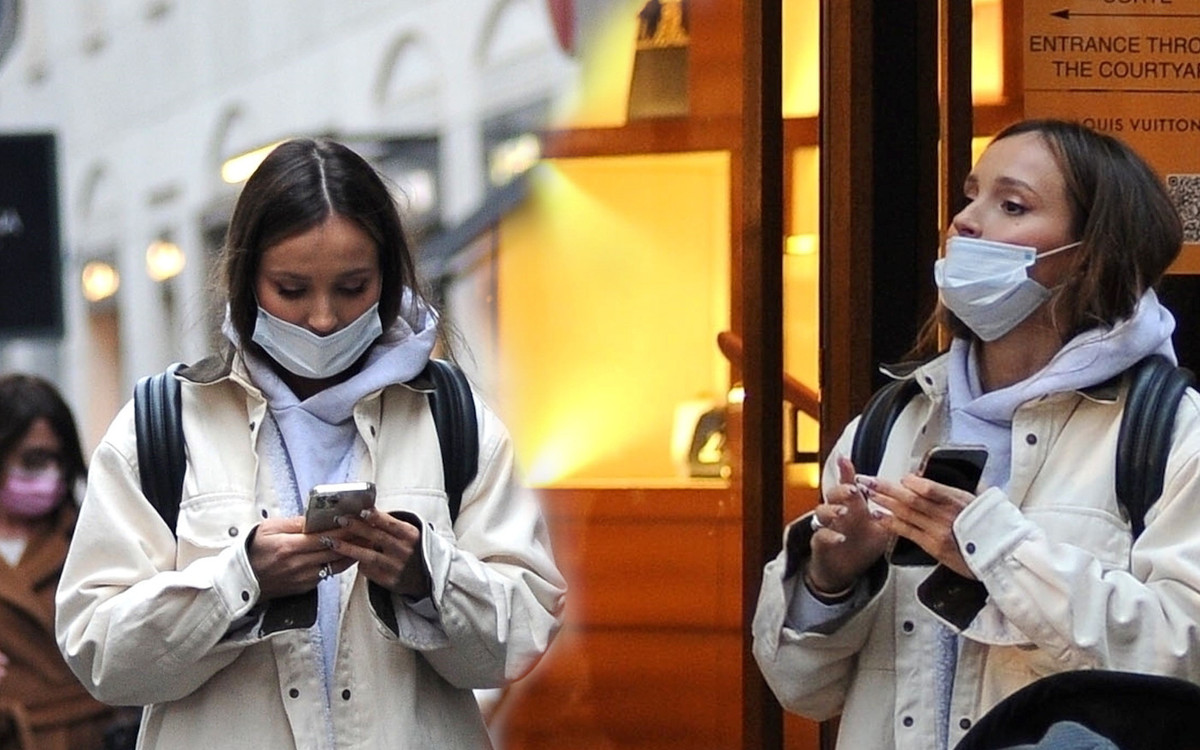 Na tym spacerze paparazzi ZDENERWOWALI Marinę. Wyglądała na złą?