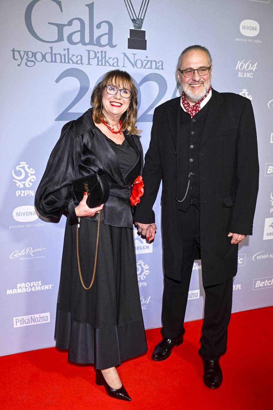 Iwona Lewandowska z partnerem, fot. Jacek Kurnikowski/AKPA.