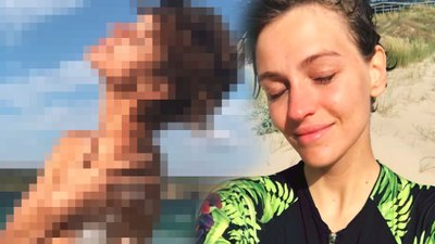 Szczupła Renulka NAGO! Ciągle tęskni