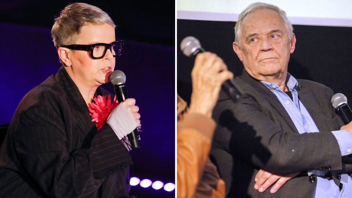 Karolina Korwin Piotrowska, Marek Kondrat, fot. AKPA.