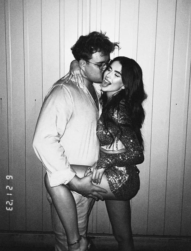 Kevin Mglej, Roxie Węgiel, fot. Instagram.