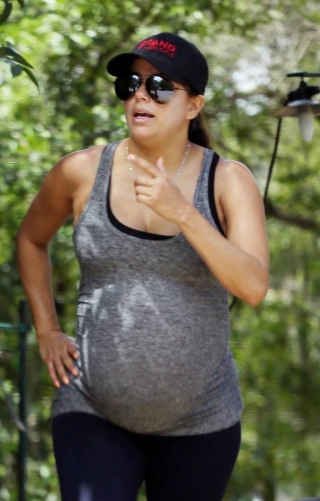 Zmęczona Longoria nie rezygnuje z treningów w ZAAWANSOWANEJ ciąży!