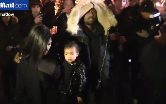 North West znów wpadła w złość na pokazie mody