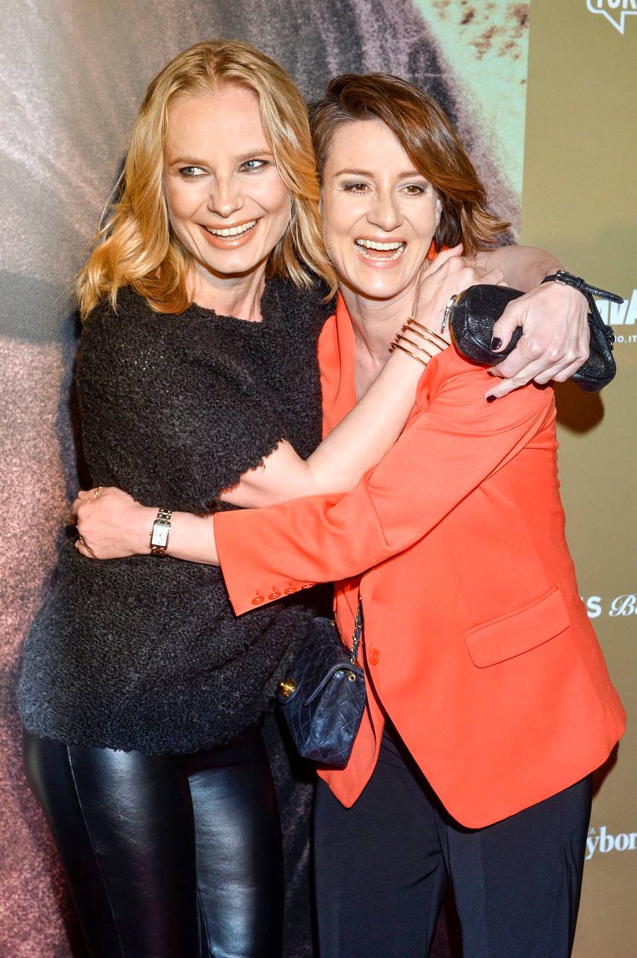 Magdalena Cielecka i Maja Ostarzewska na ściance