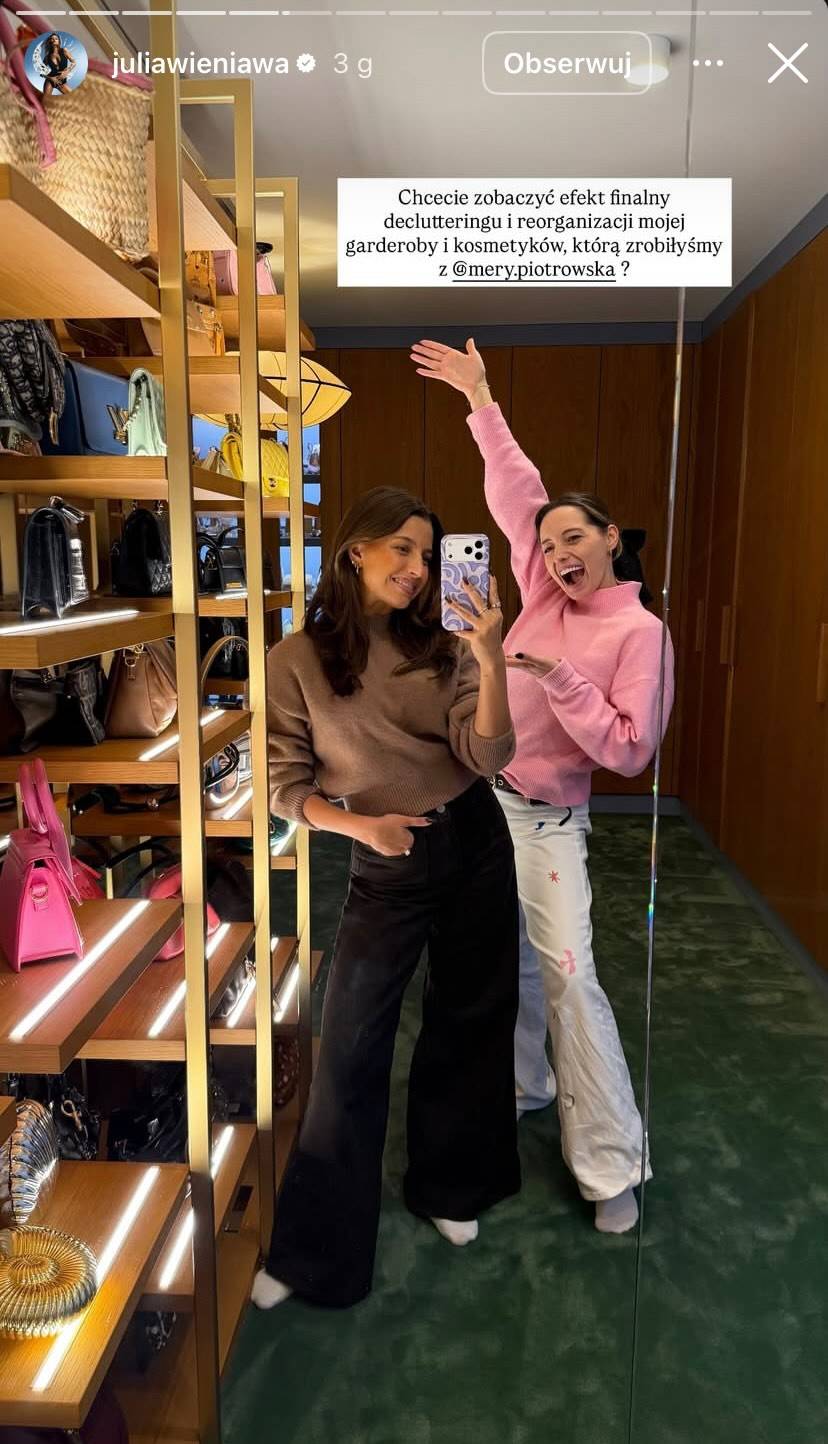 Julia Wieniawa garderoba/Instagram/juliawieniawa