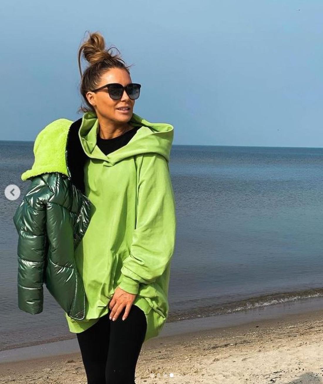 Małgorzata Rozenek przerabia swoje zdjęcia? Małgorzata Rozenek nad morzem.