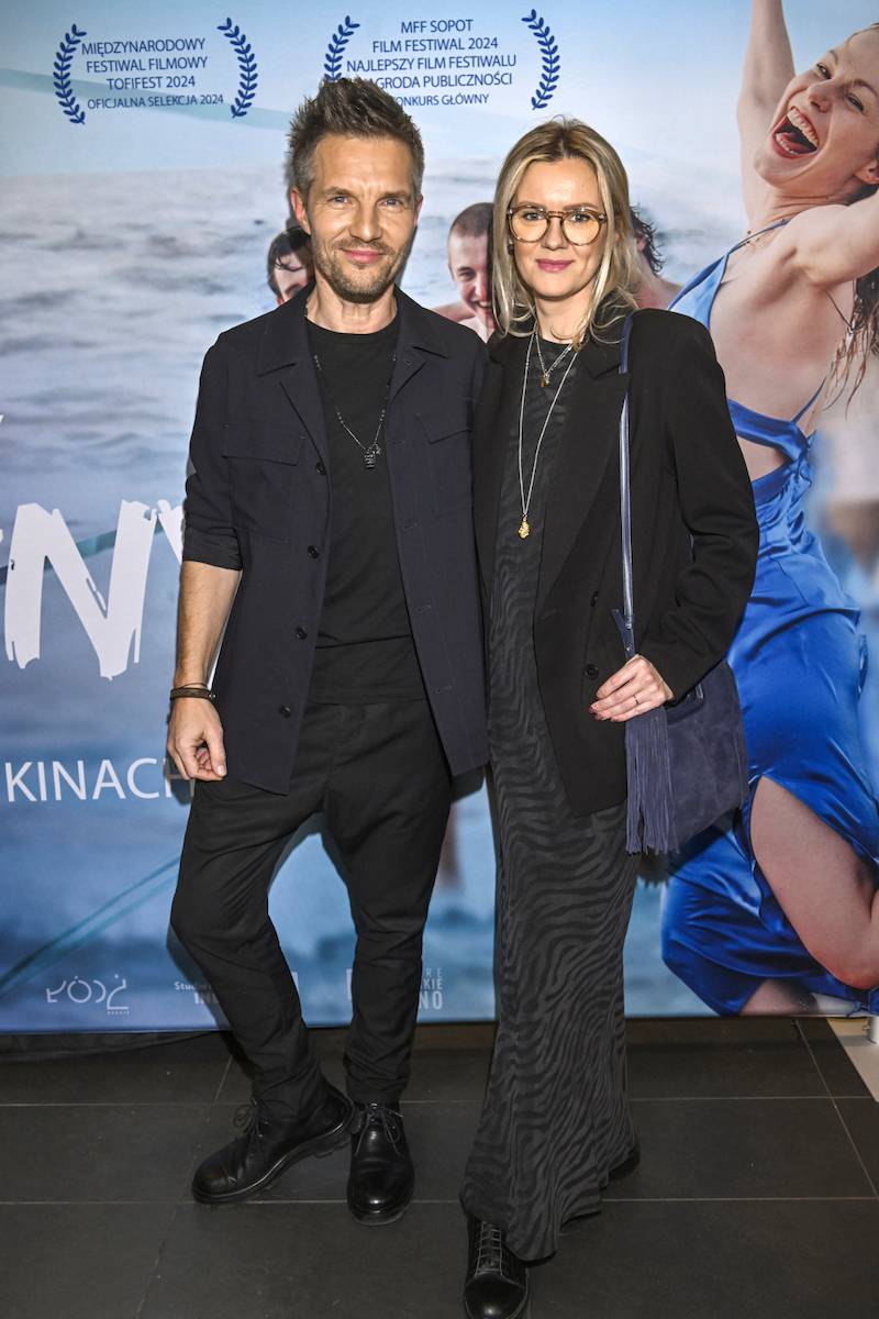 Premiera filmu “Błazny”. Zbigniew Zamachowski i Gabriela Muskała, Adam Sztaba z żoną…