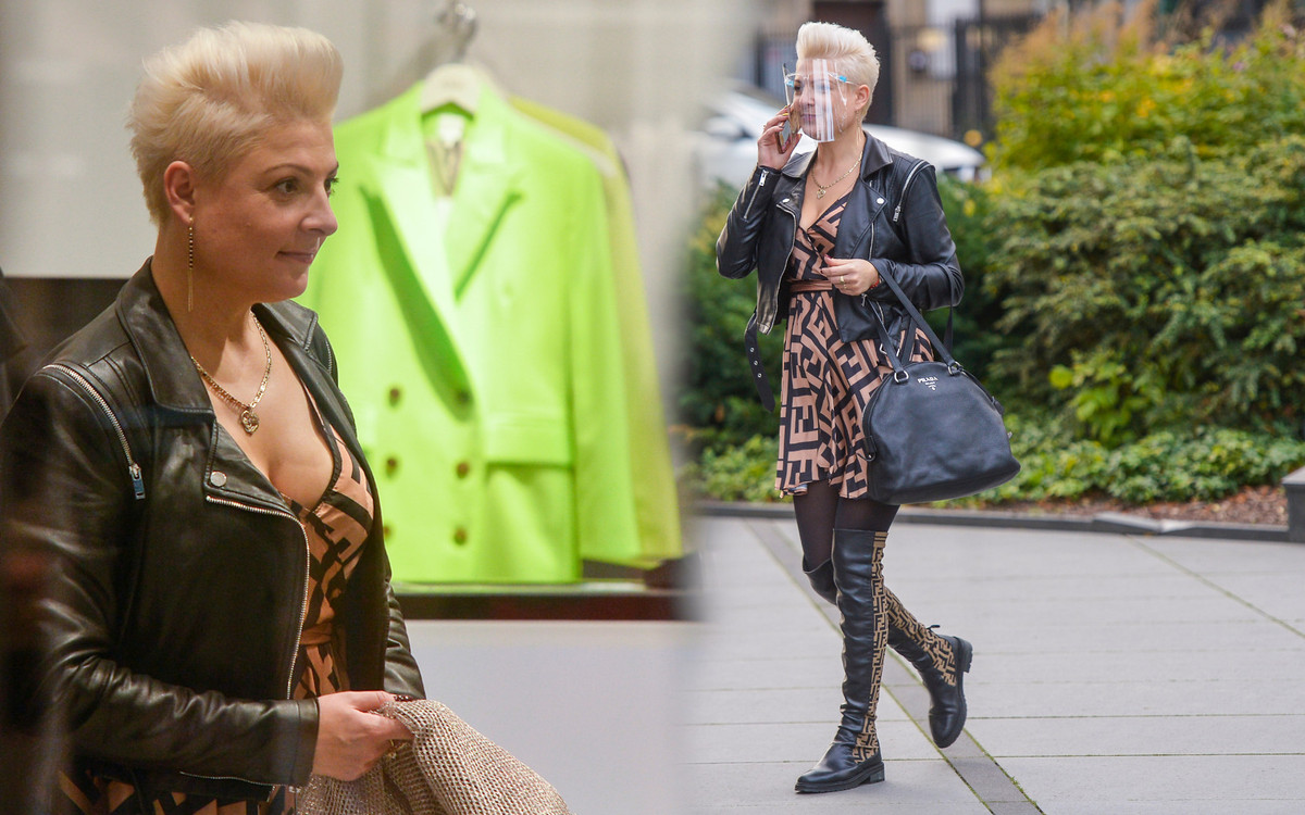 Wystylizowana Magdalena Narożna PĘDZI na zakupy do butiku (ZDJĘCIA)