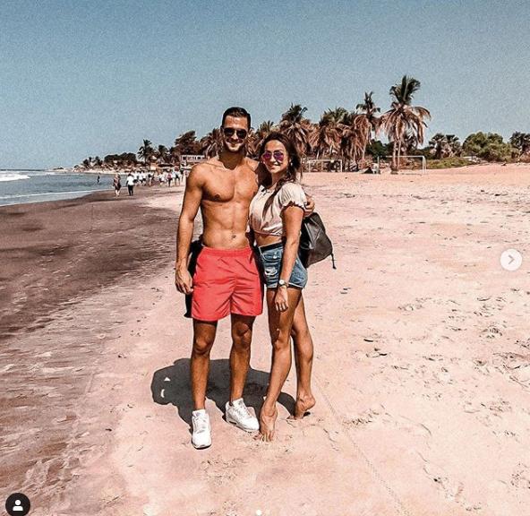 Sylwia Madeńska i Mikołaj Jędruszczak. Fot. Instagram