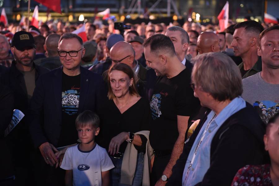 Andrzej Duda i Karol Nawrocki