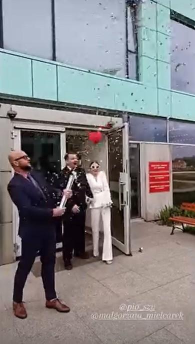 Małgorzata Mielcarek wzięła ślub, fot. Instagram