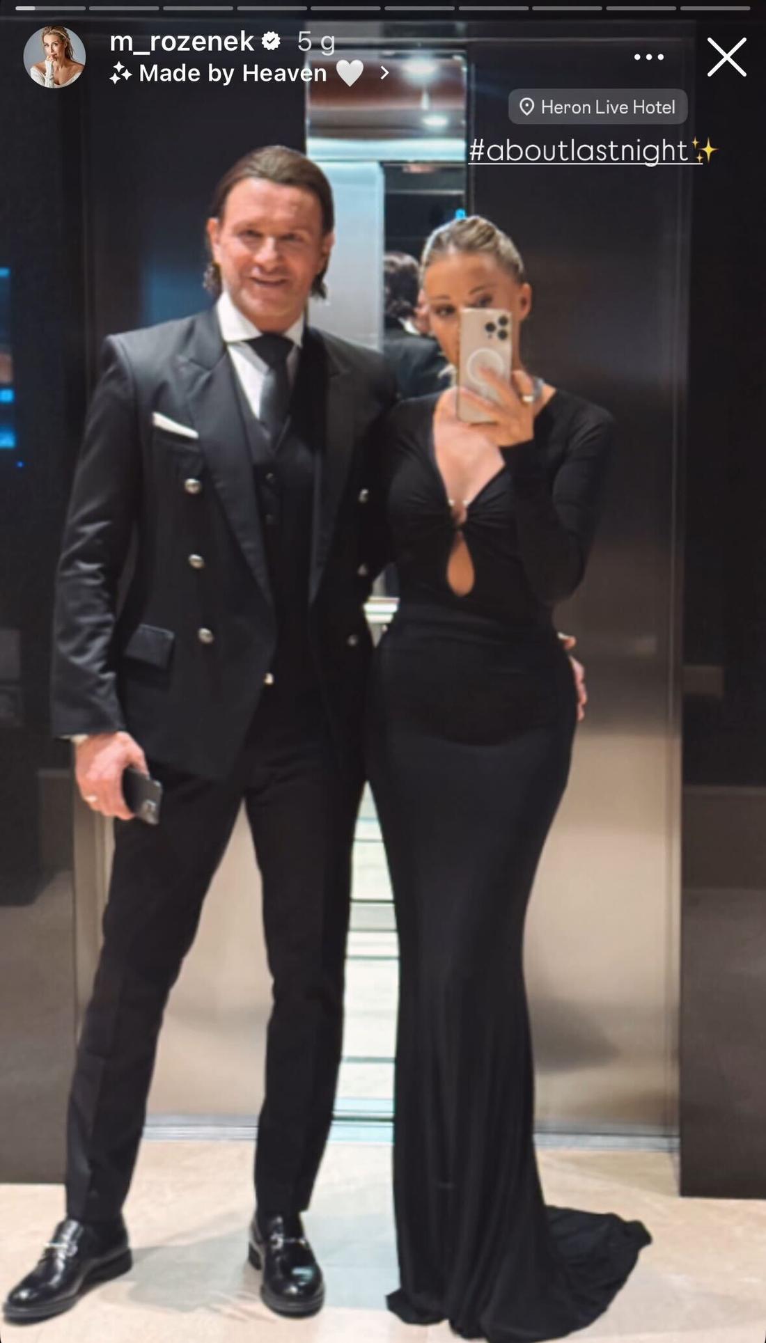 Radosław Majdan, Małgorzata Rozenek-Majdan, fot. Instagram. 