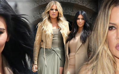 Khloe i Kim Kardashian podzieliły się bardzo wzruszającym zdjęciem