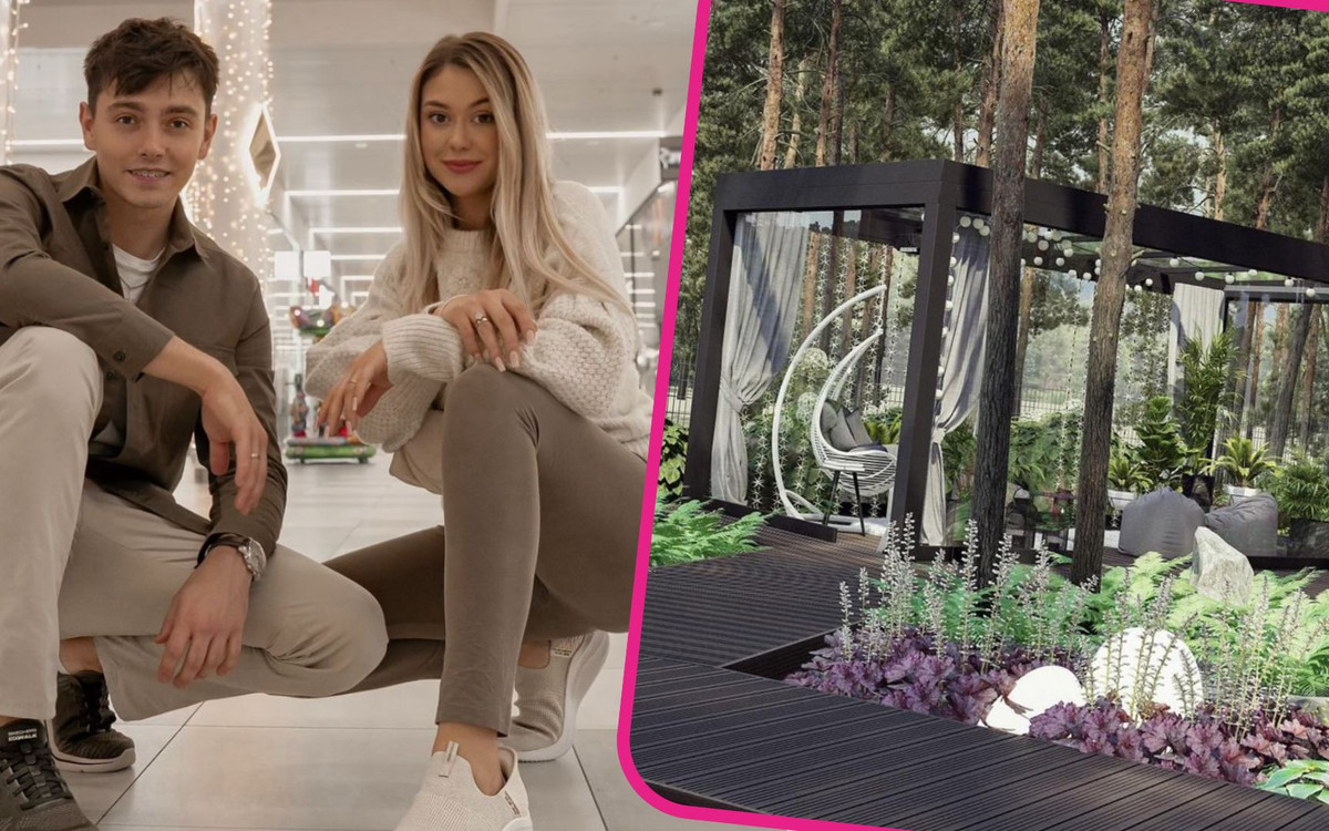 Dąbrowscy pochwalili się wizualizacją ogrodu. Wygląda jak z filmu “Zmierzch”