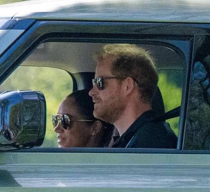 Meghan Markle, Duchess of Sussex at Jaguar Land Rover Driving Challange during the Invictus Games at Zuiderpark in The Hague. 16 Apr 2022,Image: 683555723, License: Rights-managed, Restrictions: NO Netherlands, Model Release: no, Pictured: Prince Harry, Duke of Sussex and Meghan Markle, Duchess of Sussex at Jaguar Land Rover Driving Challange during the Invictus Games at Zuiderpark in The Hague, Credit line: MEGA / The Mega Agency / Forum
