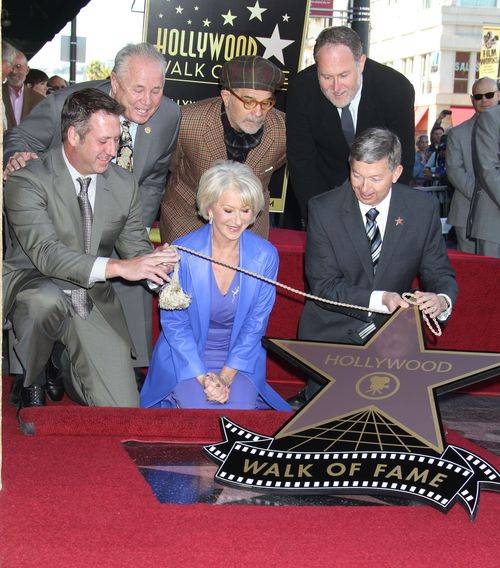 Helen Mirren uhonorowana własną gwiazdą w Alei Sław w Hollywood