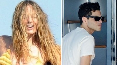 Margot Robbie i Rami Malek na wakacjach u wybrzeża Fuaventury (ZDJĘCIA)