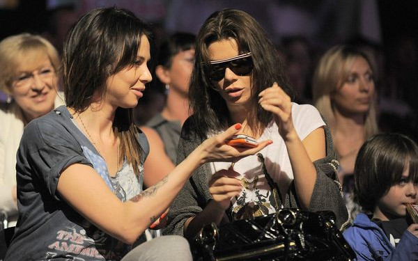 Edyta Górniak i Maja Sablewska w czasach współpracy