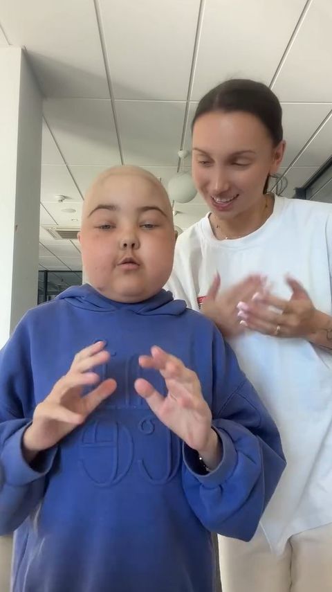 Maja Mecan pokazała się po przeszczepie szpiku, fot. Instagram