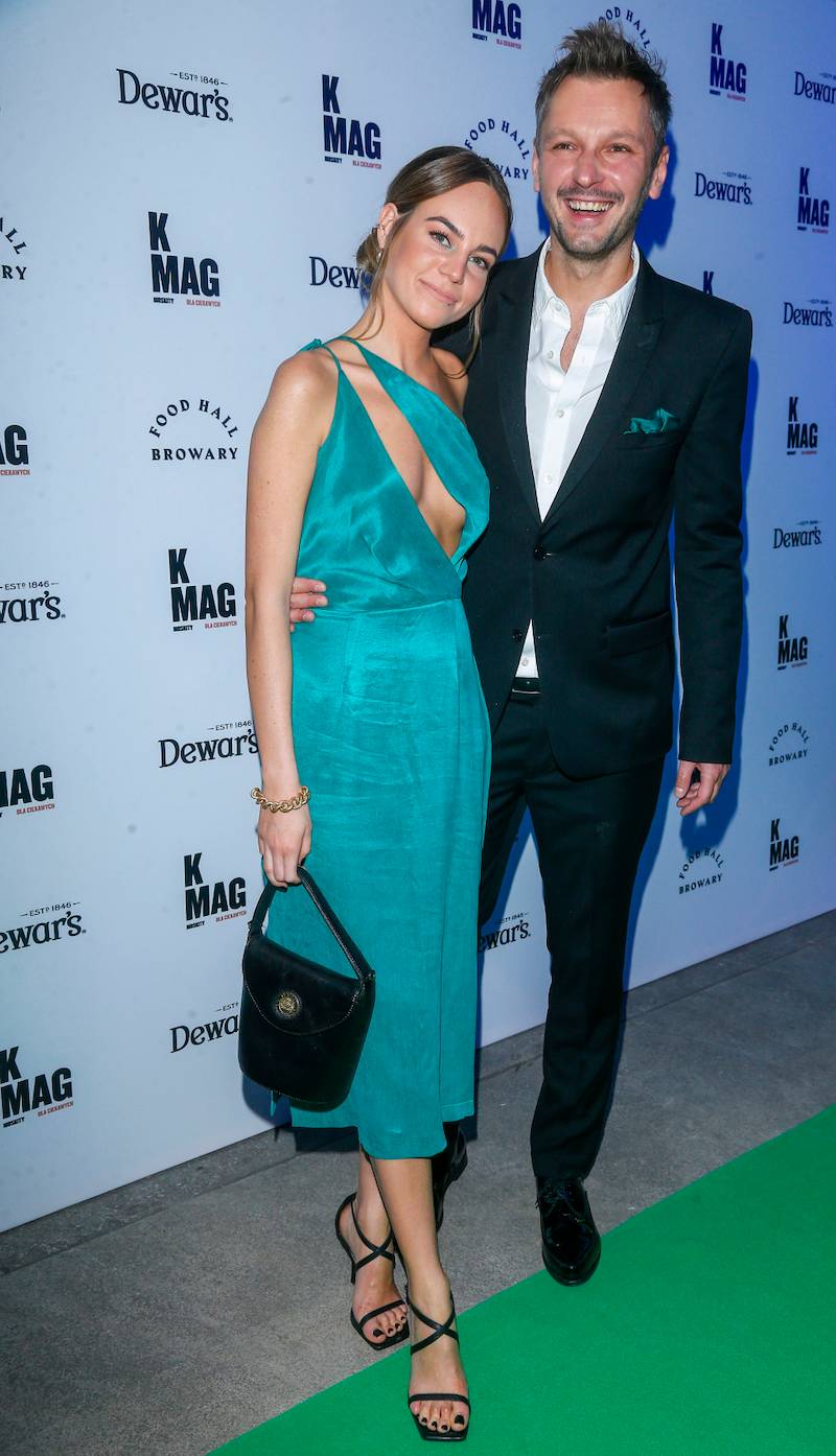 13. urodziny K MAG-a. Chudziutka Katarzyna Warnke, Andrzejewicz u boku TEGO przystojniaka