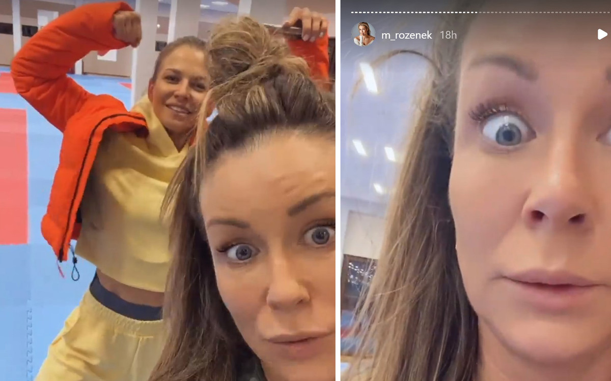 Małgorzata Rozenek pojechała na TRENING Anny Lewandowskiej i POŻAŁOWAŁA! “Ona chce nas ZABIĆ” (ZDJĘCIA)
