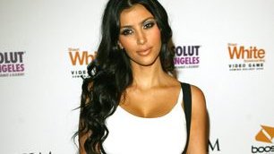 Mieniąca się Kim Kardashian