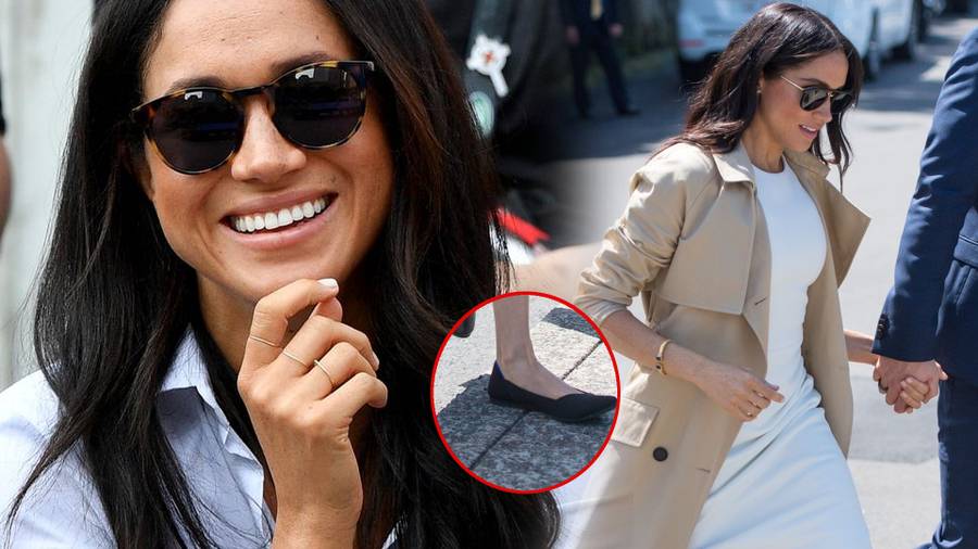Oto TAJEMNICA ukryta w butach Meghan Markle