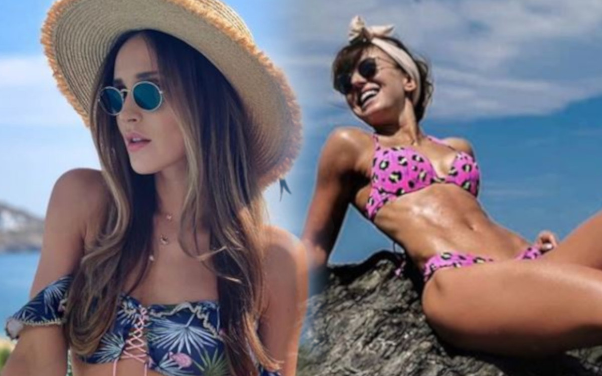 Kto lepiej wygląda w BIKINI: Marina czy Anna Lewandowska?