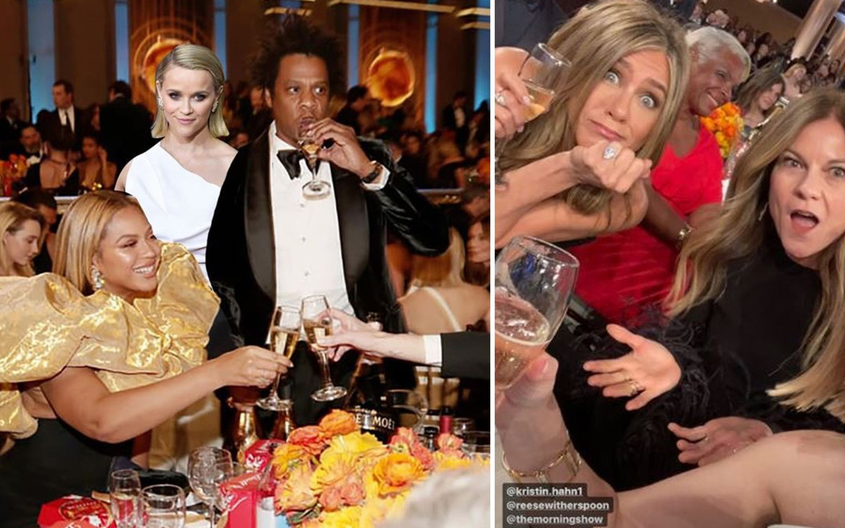 Beyoncé wysłała Reese Witherspoon skrzynkę szampana po ich pogawędce na Złotych Globach