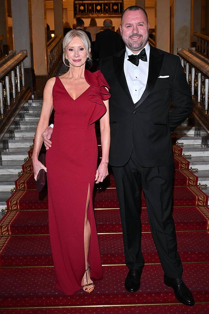 Ewa Gawryluk z mężem fot. KAPiF