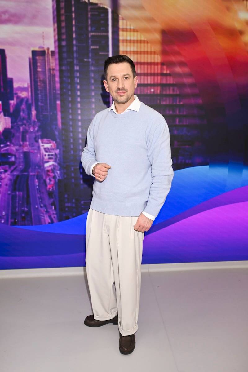 Halo tu Polsat. Caroline Derpienski odwiedziła studio w zaskakujących szpilkach